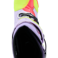 Мотокрос ботуши ALPINESTARS TECH 10 S-VENTED PURPLE/YELLOW/DIVA PINK