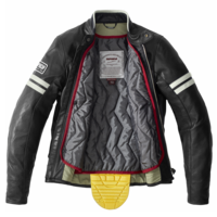 Кожено мото яке SPIDI VINTAGE Ice/Black