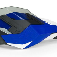 Предпазител за кормило RACETECH HP3 Adventure Handguards Blue/White