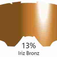 Iriz плака за очила Leatt Velocity-Bronz 13%