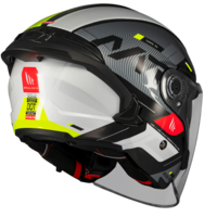 Скутер каска MT COSMO SV SILENCE B3 YELLOW GLOSS