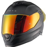 Каска NEXX Y100R SUBSONIC BLACK RED MATT