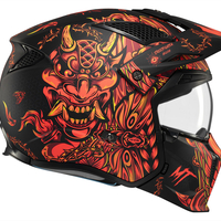 КАСКА MT STREETFIGHTER SV S HELLISH B5 MATT