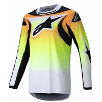 Мотокрос джърси Alpinestars FLUID WURX YELLOW/BLACK