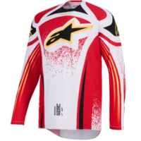 Мотокрос джърси Alpinestars TECHSTAR NOMUR GRAY/RED/BLACK