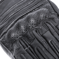 Кожени ръкавици BLACK BIKE CAFE PERFORATED