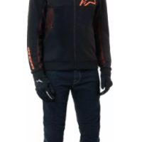 Мото суитшърт ALPINESTARS CHROME V2 BLK/RED