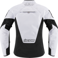 Дамско текстилно мото яке ICON MESH AF WHITE