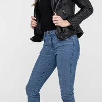 Дамски мото дънки JOHN DOE RUBY LIGHT BLUE