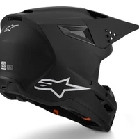 Мотокрос каска ALPINESTARS SM3 BLACK-MATT