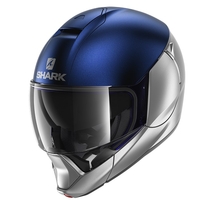 Градска каска SHARK EVOJET DUAL BLUE/SILVER
