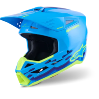 Мотокрос каска ALPINESTARS SM3 FORCE CYAN