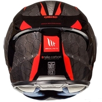 КАСКА MT KRE SNAKE CARBON 2.0 BLACK/RED