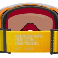 Мотокрос очила ALPINESTARS SUPERTECH CORP YLW/GREY MIRROR-RED