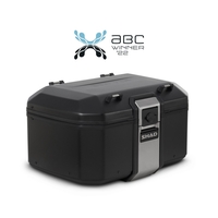 Алуминиев мото куфар SHAD TR55 Черен - 55 литра