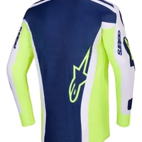 Мотокрос джърси Alpinestars RACER AIR RIWAY GRAY/YELLOW/BLUE