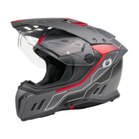 Ендуро каска O'NEAL SIERRA RS ECHO BLACK/RED V.26