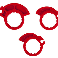 Ръкохватки RACETECH R20 Lock On Grips Half Waffle BETA 20 (Black)