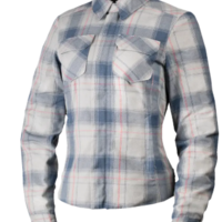 Дамска мото риза ICON Fallblock Flannel Grey