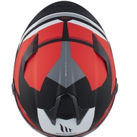 Каска MT TARGO S KAY B5 MATT BLACK/RED