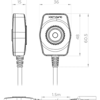 USB Charger QUAD LOCK Motorcycle