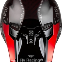 Мотокрос каска FLY RACING Formula CC Tektonic - Black/Red