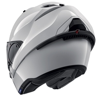 Каска за мотор SHARK EVO-ES BLANK WHITE AZUR