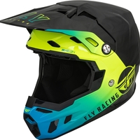 Мотокрос каска FLY RACING Formula CC Centrum - Black/Hi-Vis