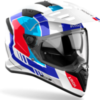 Каска AIROH BANDIT HORN WHITE GLOSS