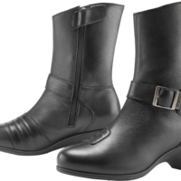 Дамски мото ботуши ICON TUSCADERO - BLACK