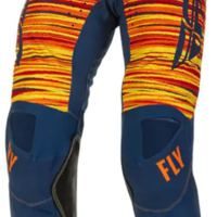 Мотокрос брич FLY RACING KINETIC WAVE MX NAVY/ORANGE