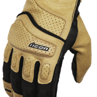 Кожени мото ръкавици ICON SUPERDUTY3 - TAN