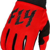 Детски мотокрос ръкавици FLY RACING F-16- Red/Black