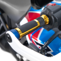 Мото ръкохватки BARRACUDA B-LUX RACING GRIPS GOLD
