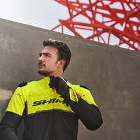 Текстилно  мото  яке SHIMA DRIFT  BLACK/YELLOW FLUO