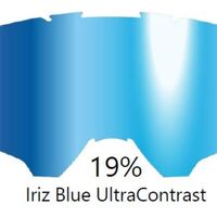 Iriz плака за очила Leatt Velocity-Blue UltraContrast 19%