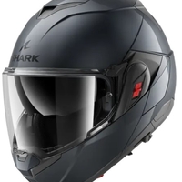 Модуларна каска SHARK OXO BLANK Gun Metal