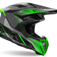 Мотокрос каска AIROH TWIST 3 SHARD GREEN GLOSS