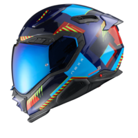 Каска NEXX X.WST3 FLUENCE BLUE RED