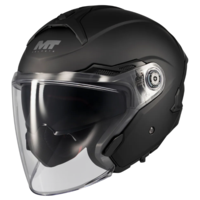 Скутер каска MT COSMO SV PURE A1 BLACK MATT