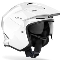 Kаска за скутер AIROH Kombakt WHITE Gloss