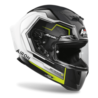 КАСКА AIROH GP550 S RUSH WHITE/YELLOW
