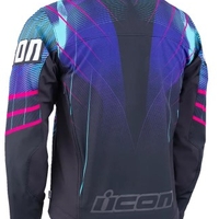 Мото яке ICON Synthwave Merc3 Lazer Cobra™ BK
