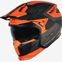 КАСКА MT STREETFIGHTER S TOTEM B4 MATT 1 ORANGE