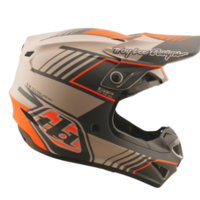 Mотокрос каска TROY LEE DESIGNS GP Pro Segment - Taupe