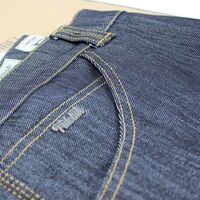 Мото дънки TRILOBITE 1860 TON-UP dark blue slim fit
