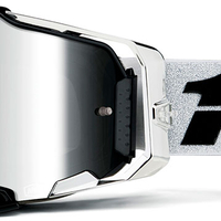 Мотокрос очила 100% ARMEGA ATAC MIRROR SILVER