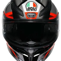 КАСКА AGV K1 S FASTLAP BLACK/GREY/RED