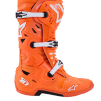 Мотокрос ботуши ALPINESTARS TECH 10 SUPERVENTED ORG FL/BLK/WHT