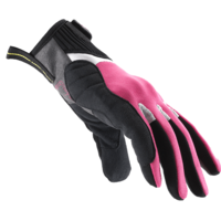 Дамски текстилни мото ръкавици SPIDI G-FLASH WHITE/PINK
